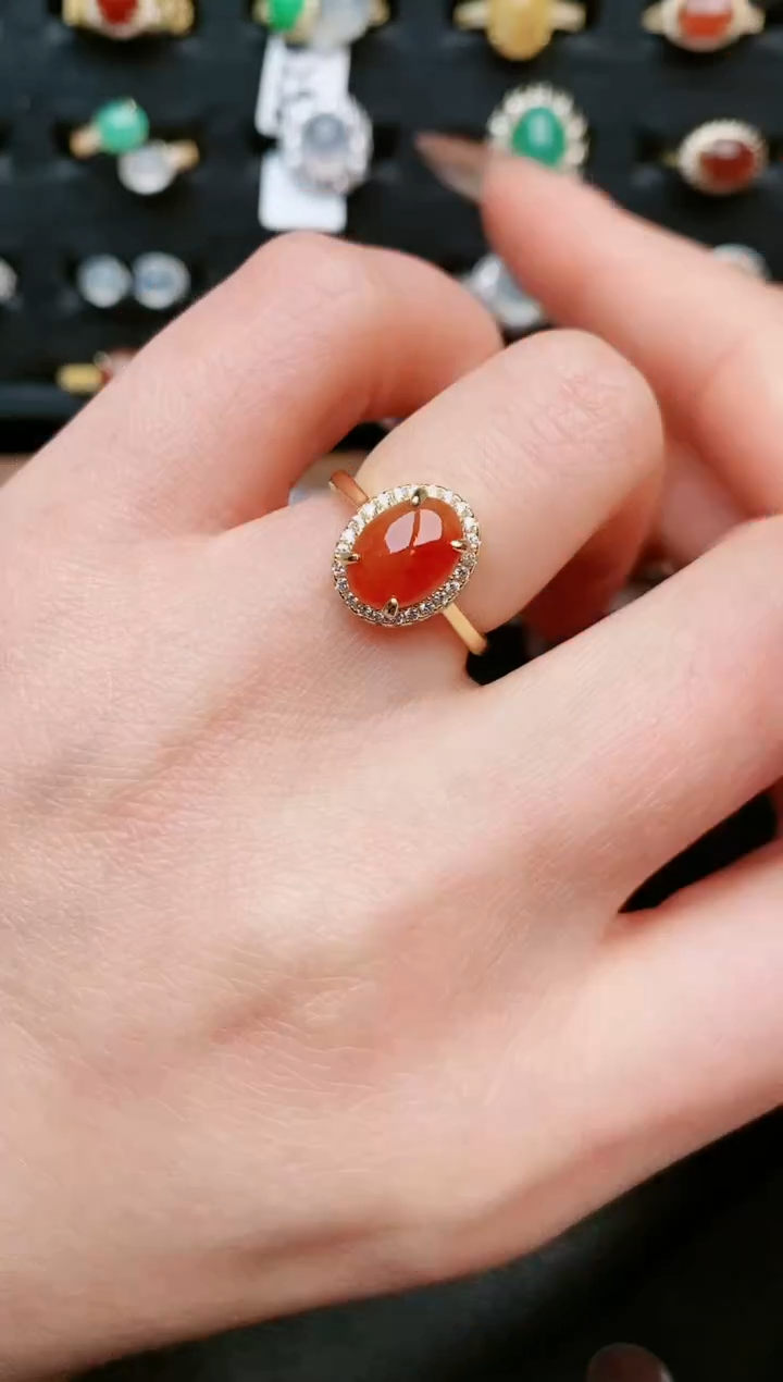 【闪购商品】翡翠戒指银S925镶嵌.....