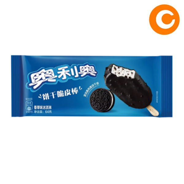 奥利奥饼干脆皮棒香草冰淇淋64g/支