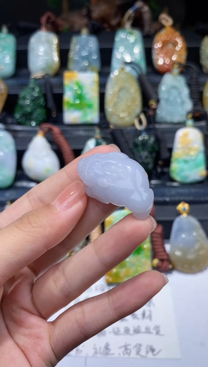 定制翡翠未镶嵌翡翠A货