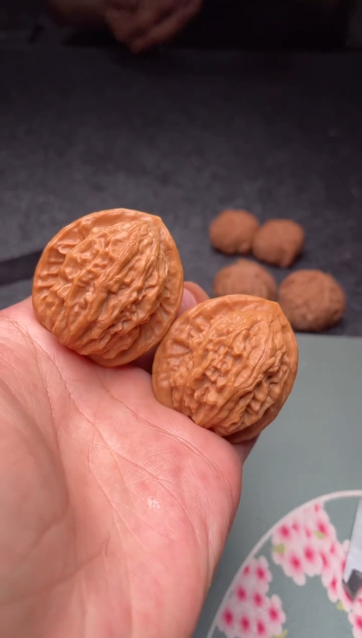 把件文玩核桃a314   大红袍   39尺