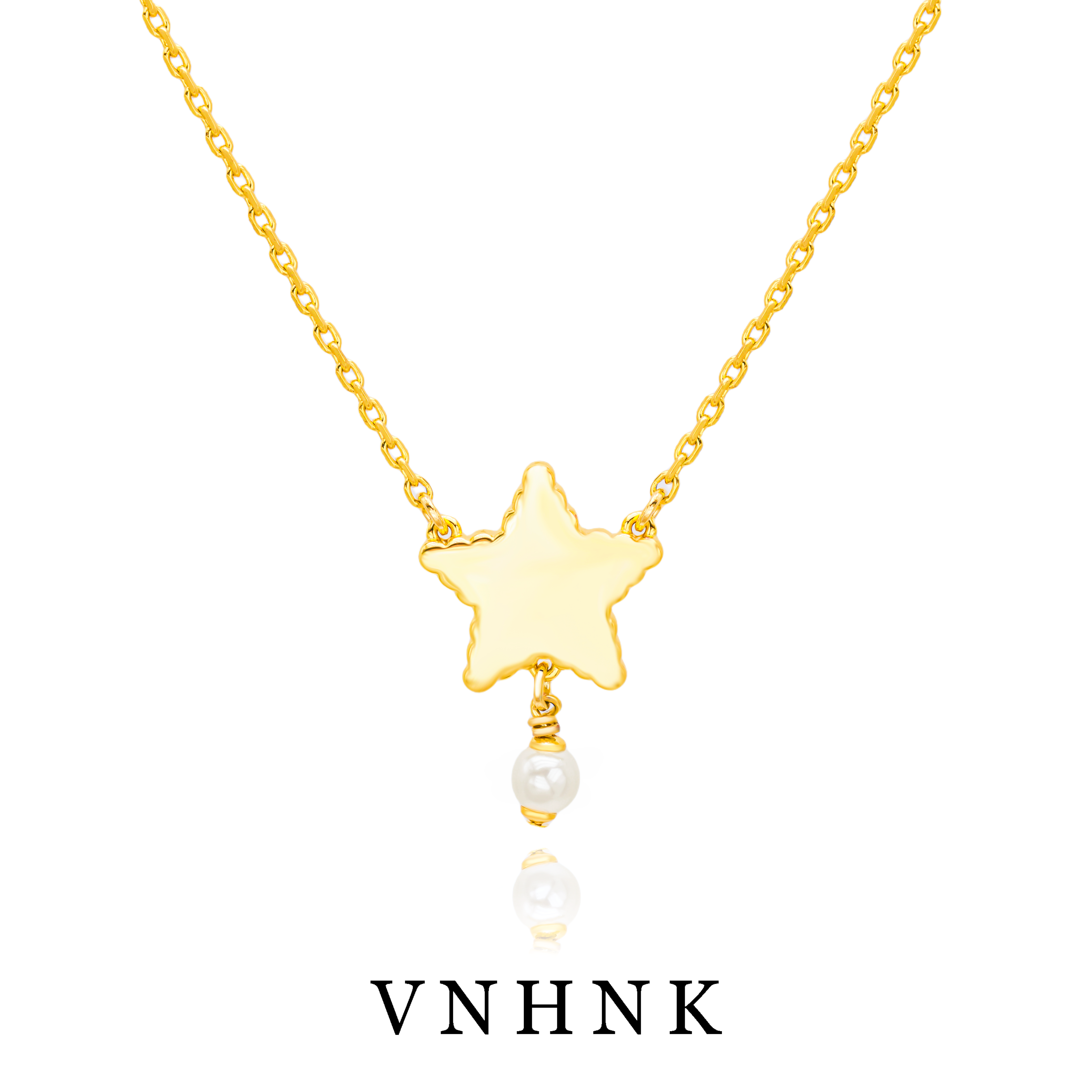 铜合金项链 美可儿    H424   金色(56cm8mm)气质项链