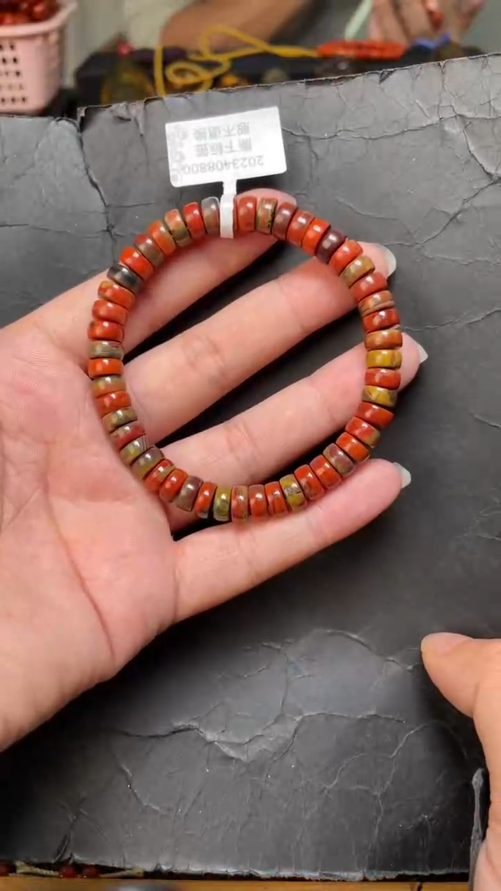 未镶嵌84南红玛瑙手串----7+