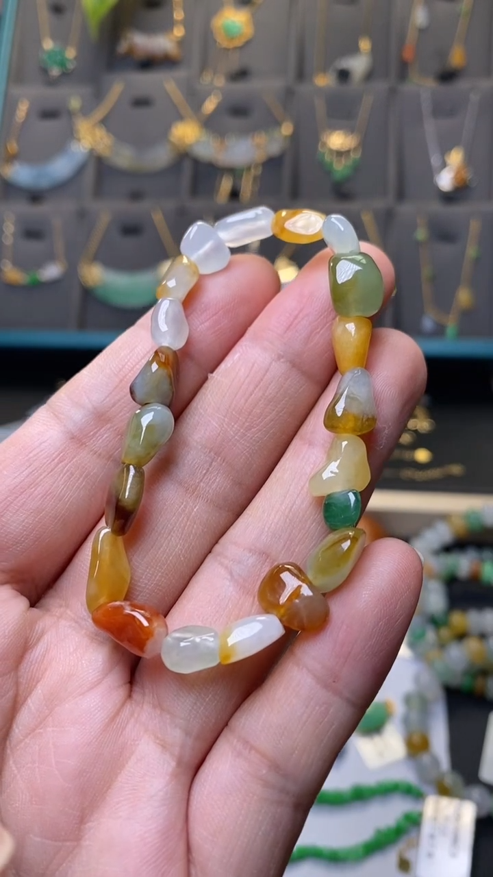 颈饰未镶嵌翡翠40151