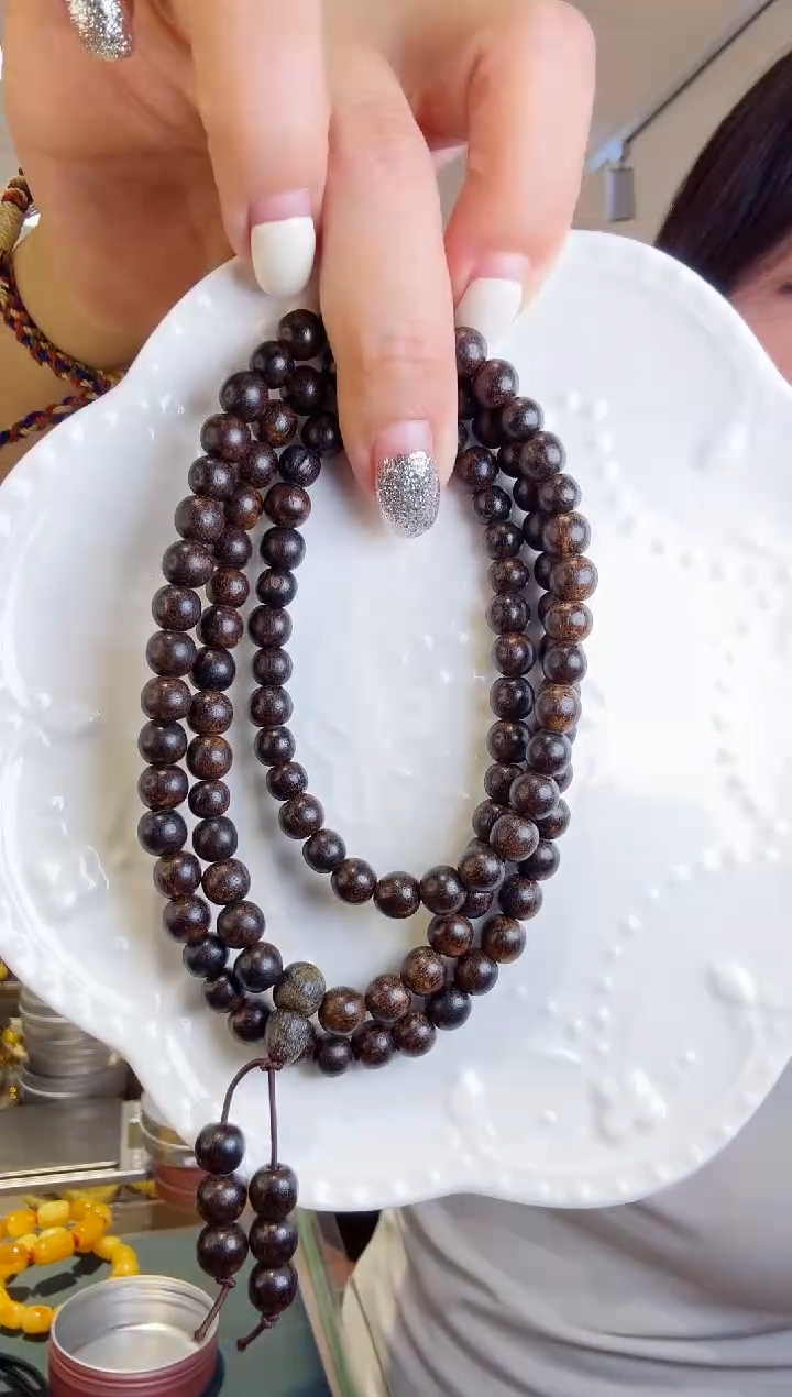 手串沉香木沉香108珠