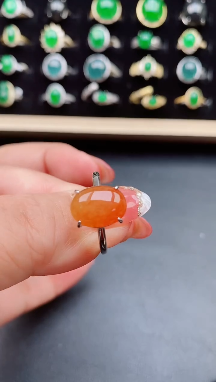 【闪购商品】翡翠戒指银S925镶嵌121212