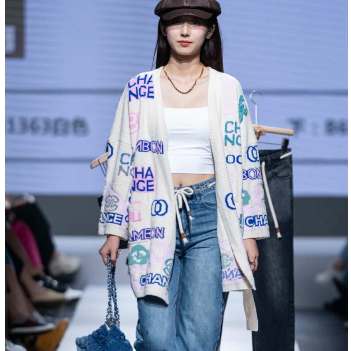99新 Chanel/香奈儿 Chanel香奈儿23p毛巾料浴袍开衫36码