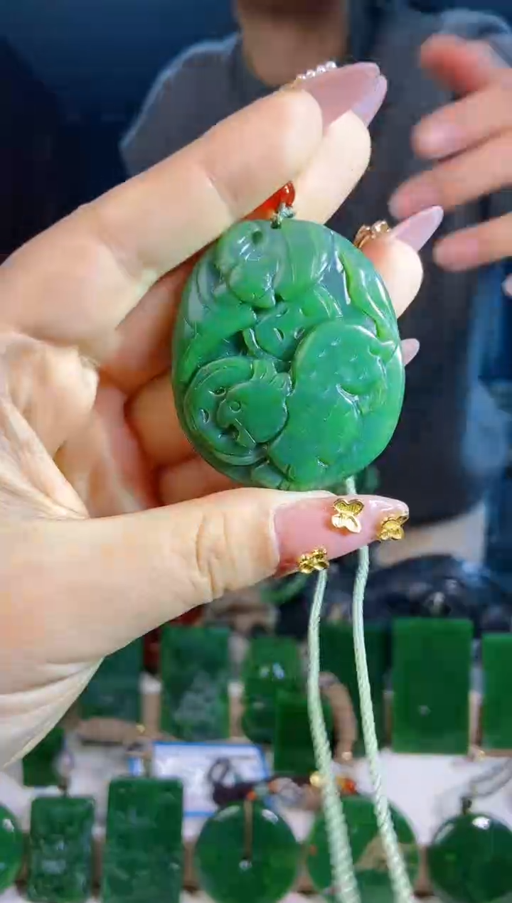 【闪购商品】和田玉挂件未镶嵌1