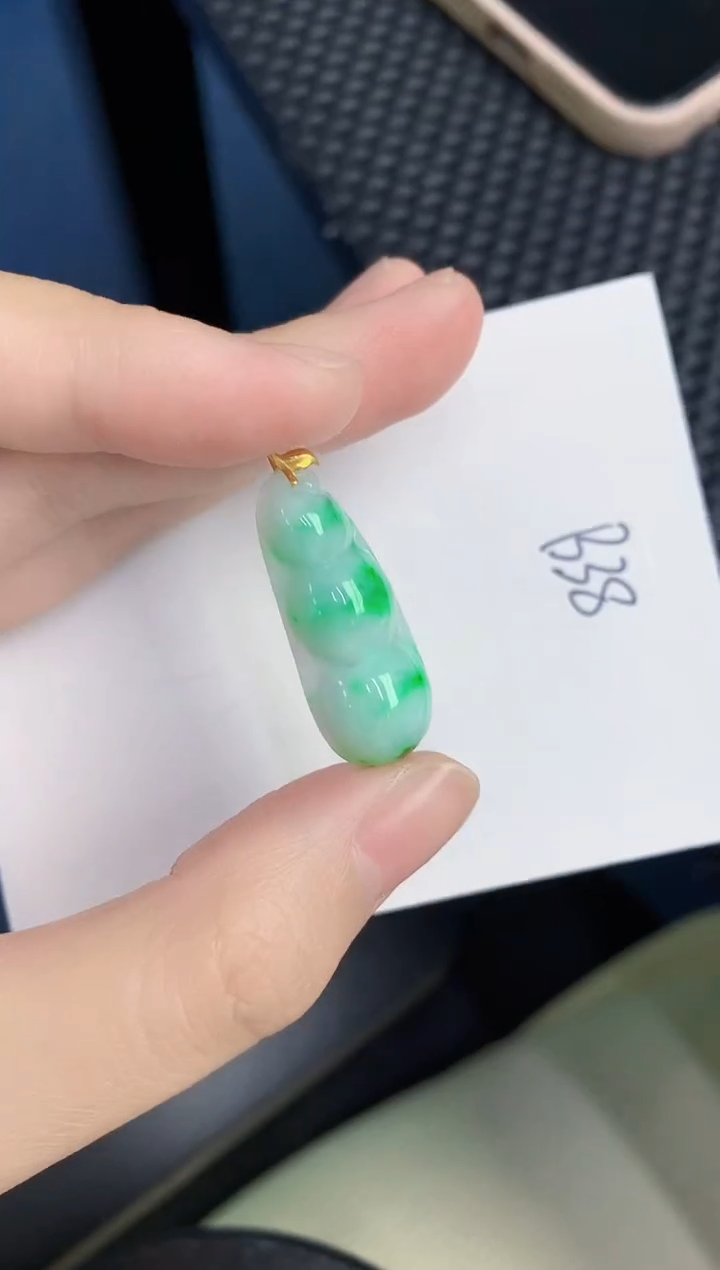 【闪购商品】翡翠颈饰18K金镶嵌0000000000