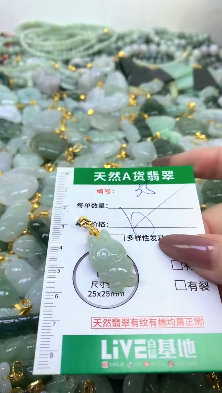 颈饰未镶嵌翡翠纯天然缅甸A货翡翠