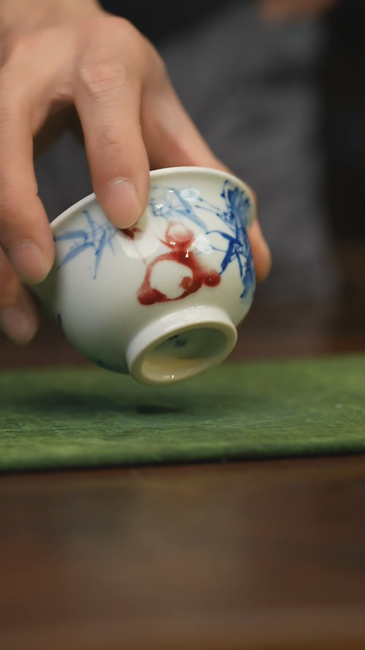 【闪购商品】杯柴窑青花破价福利