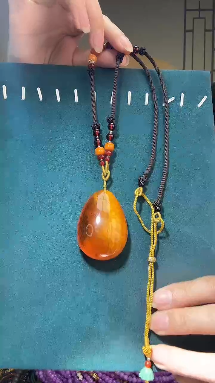 【闪购商品】琥珀裸石未镶嵌A0416天然蜜蜡有瑕