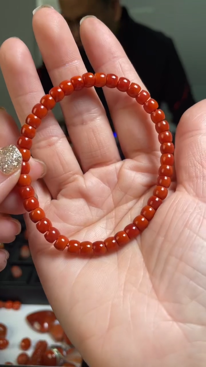 【闪购商品】南红玛瑙配饰未镶嵌6 手串5+