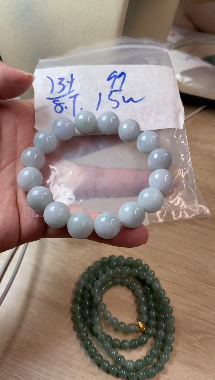 翡翠未镶嵌颈饰天然缅甸翡翠