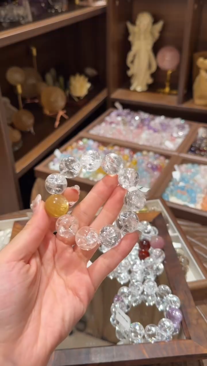 未镶嵌手串水晶）拍4单发一串 拍1单发单珠 多样性发货