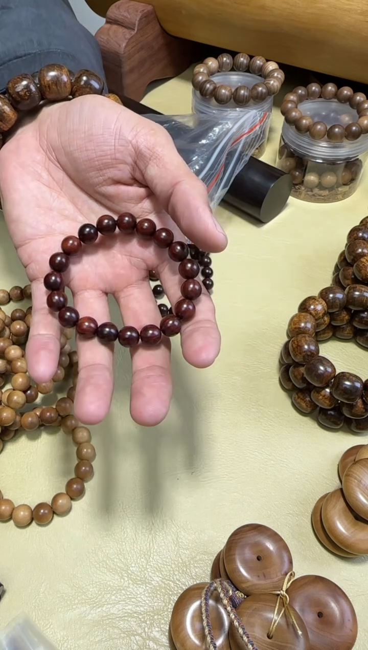 檀香紫檀（小叶紫檀）手串/手链檀香紫檀1.0单圈