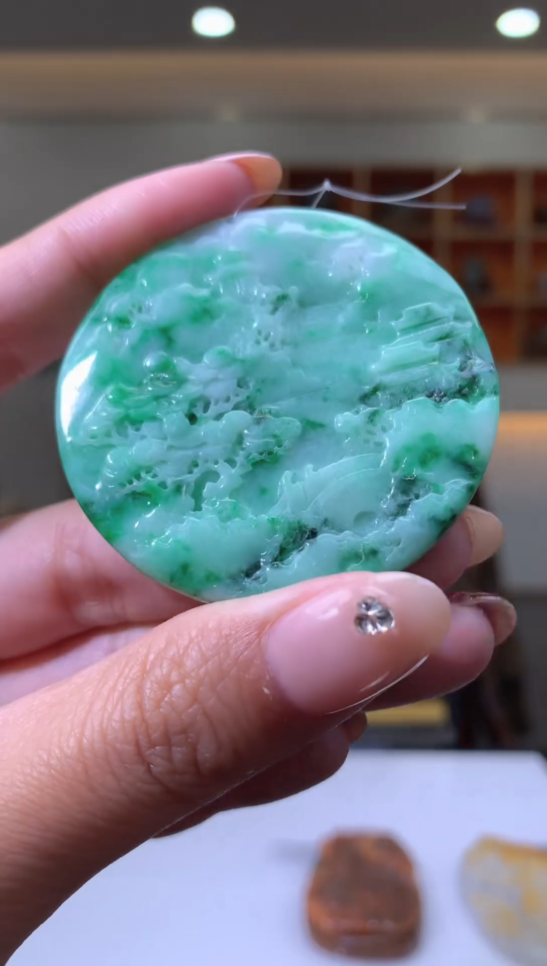 颈饰未镶嵌翡翠X-@@BSGG010256多样性发一