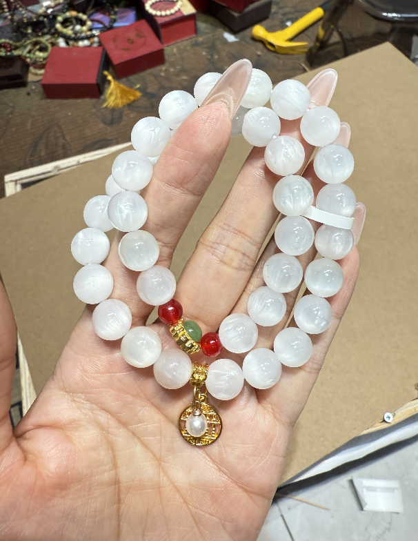 手链 七彩多圈手串无礼盒S1523