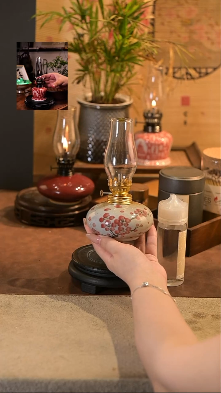 景德镇陶瓷香薰灯摆件