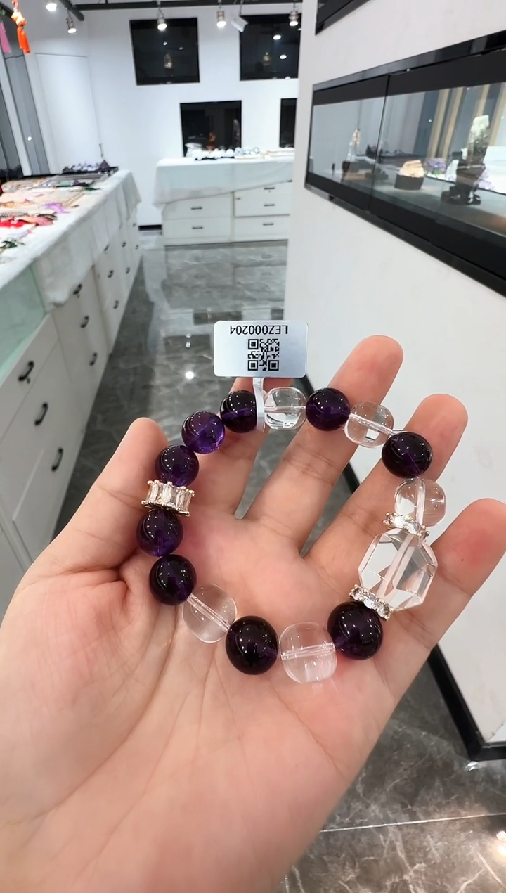 未镶嵌手串水晶手串