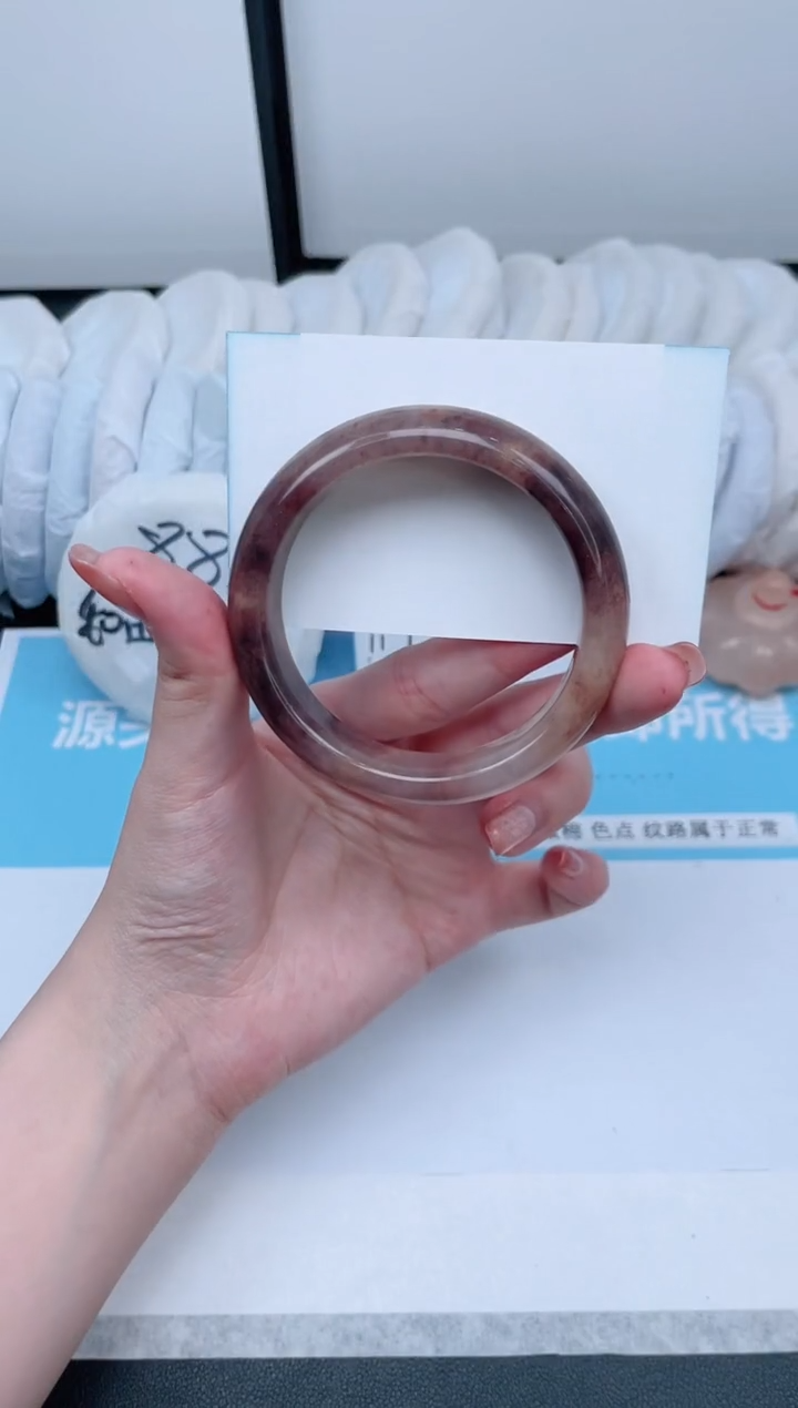 【闪购商品】石英质玉手镯未镶嵌50-56.1