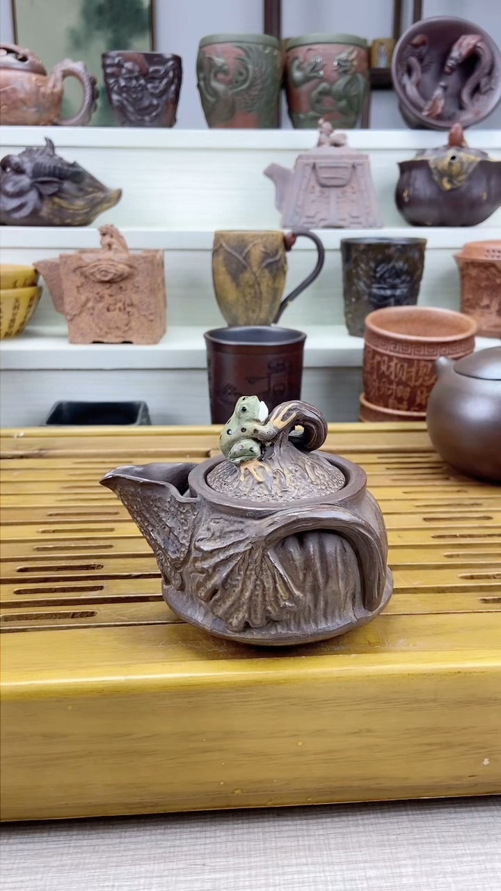 【闪购商品】紫砂茶杯宜兴原矿紫砂壶1