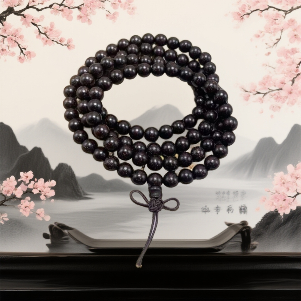 小叶紫檀108多圈173【无礼盒】