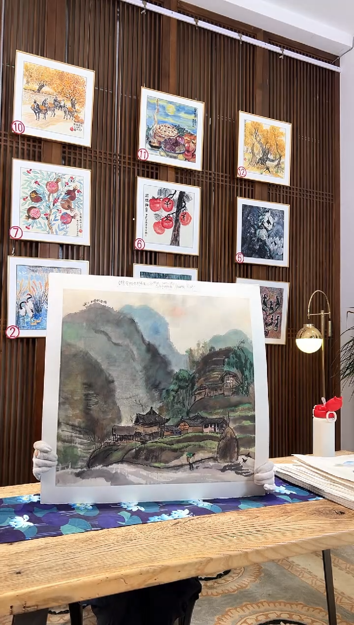 版画版画耿玉琨名章限量版画S