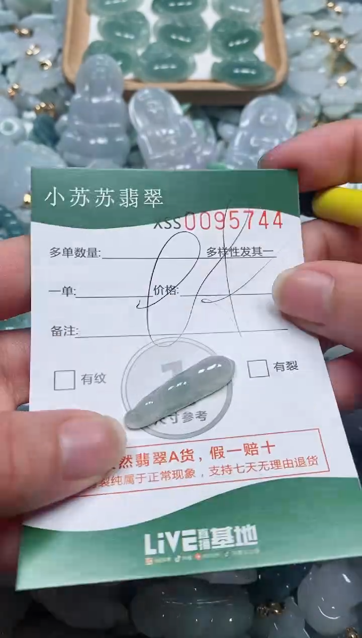 【闪购商品】翡翠颈饰未镶嵌闪购商品0095744