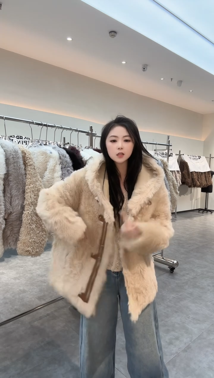 托斯卡纳羊皮羊毛B59812