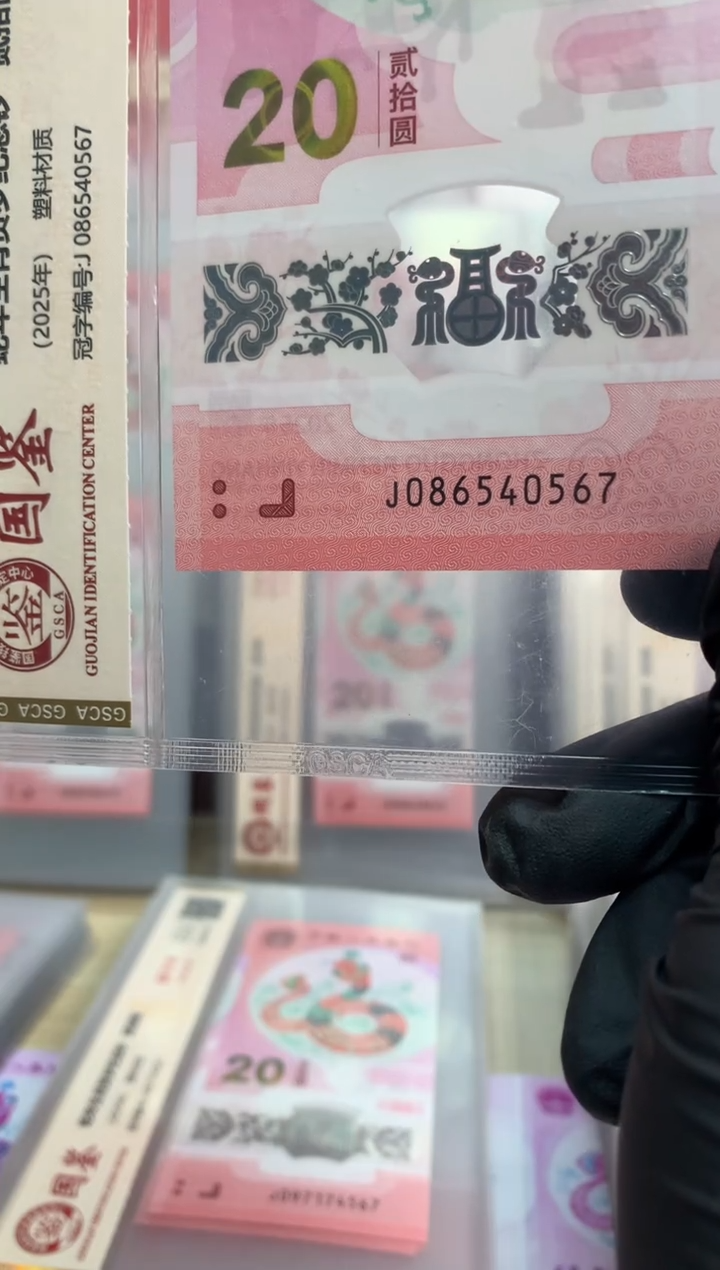 【闪购商品】塑料蛇钞 真钞【单张】0567