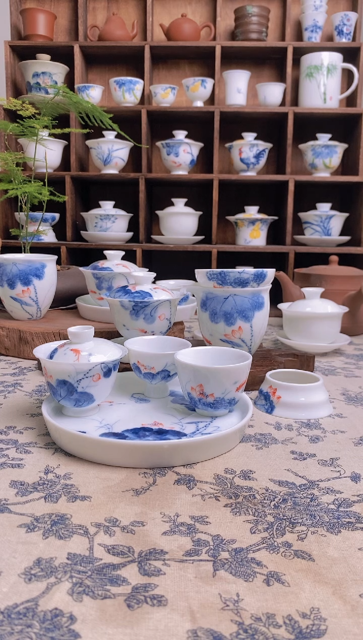 【闪购商品】盖碗/杯群芳斋闪购链接（以闪拍图片为准）