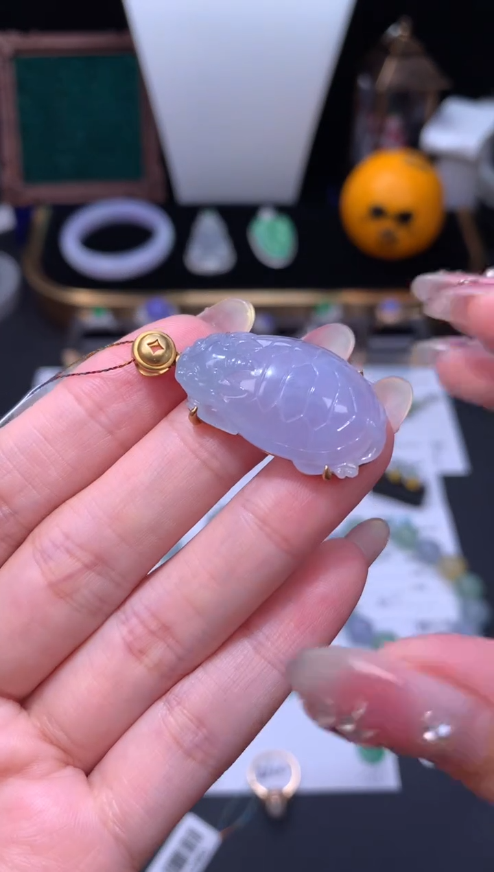 18K金镶嵌定制翡翠48小时鉴赏期 退货不扣服务费