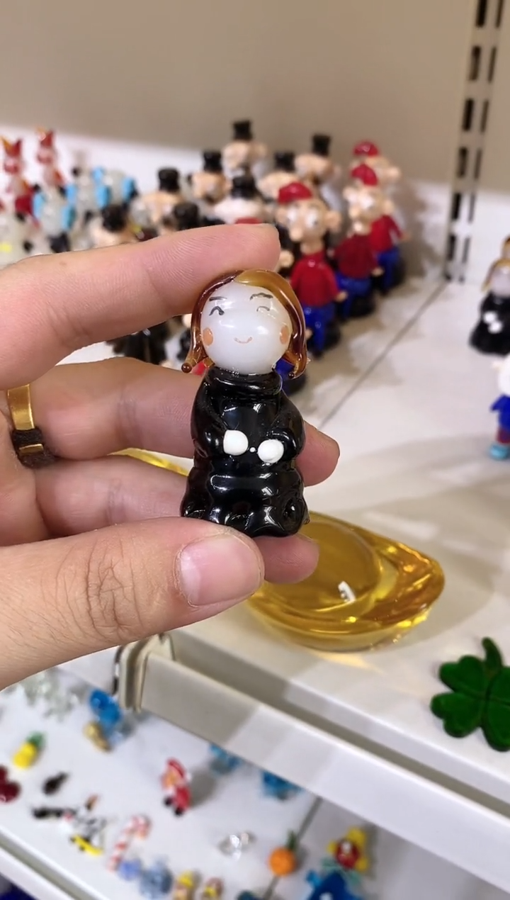 琉璃手工艺品特价女孩