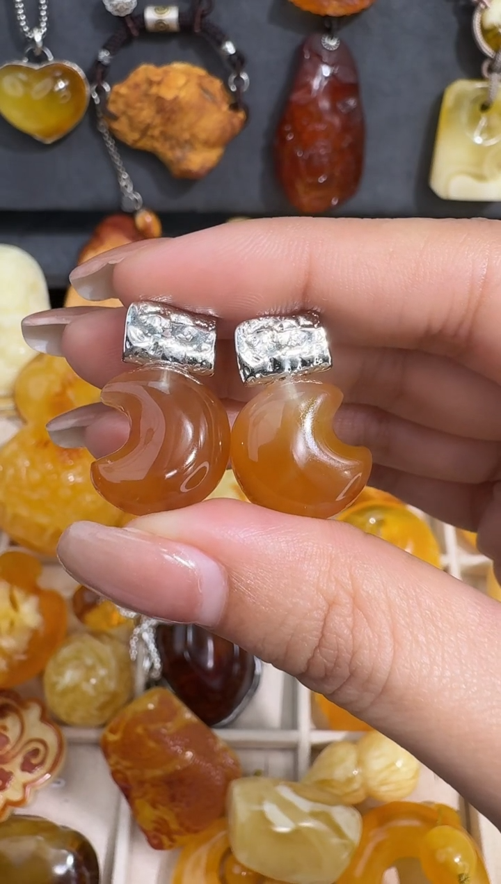 裸石琥珀未镶嵌拉****尤琥珀