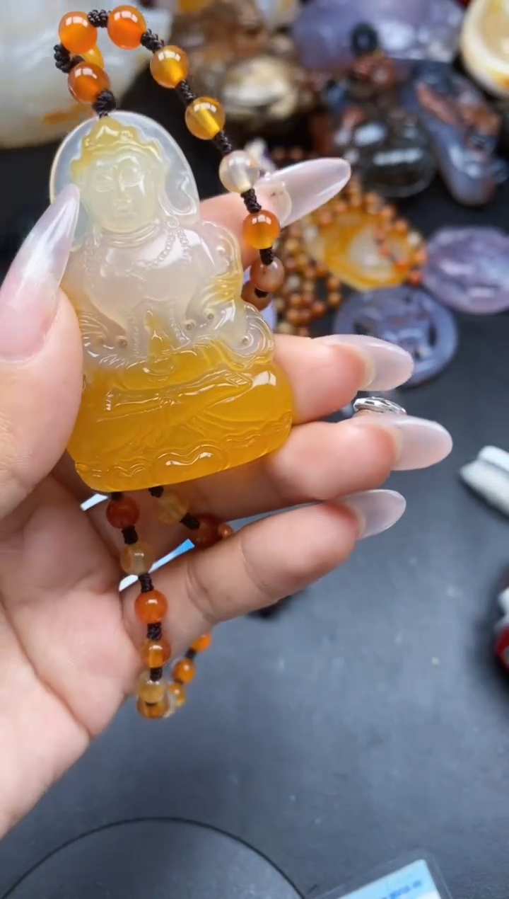 【闪购商品】玛瑙/玉髓颈饰未镶嵌ll