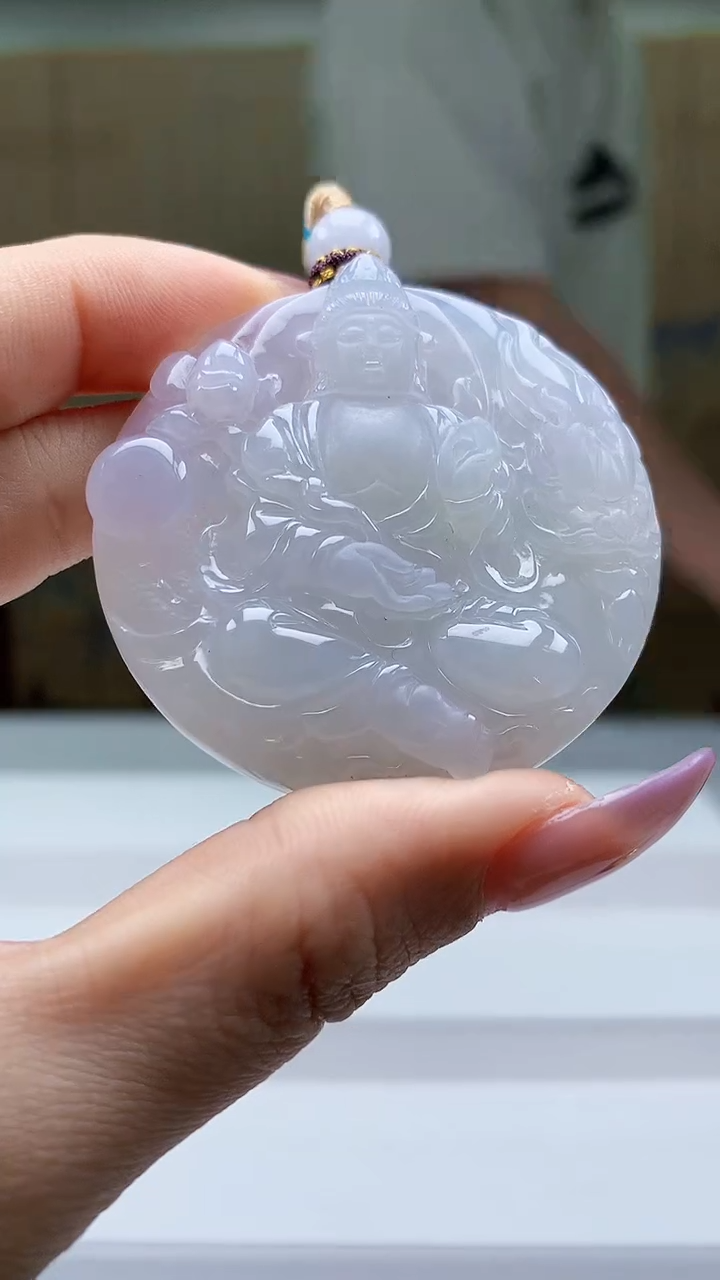 定制翡翠未镶嵌5028ty-毛货挂件205