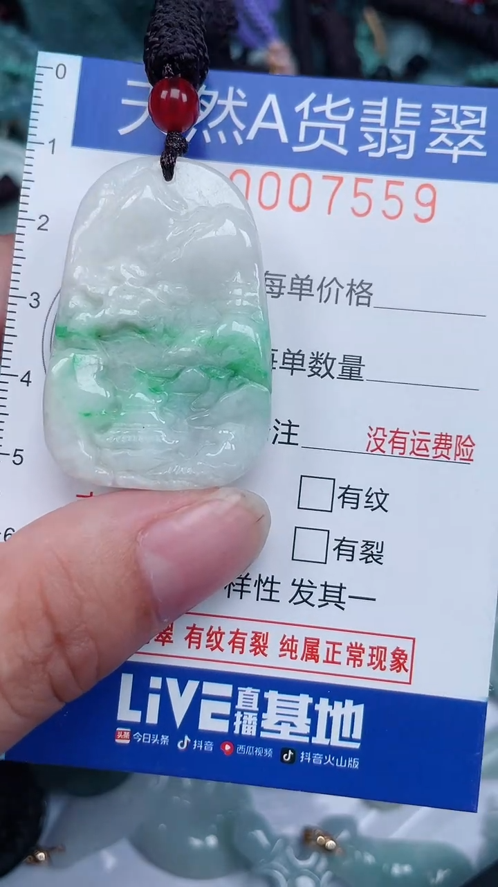 颈饰未镶嵌翡翠...0007559