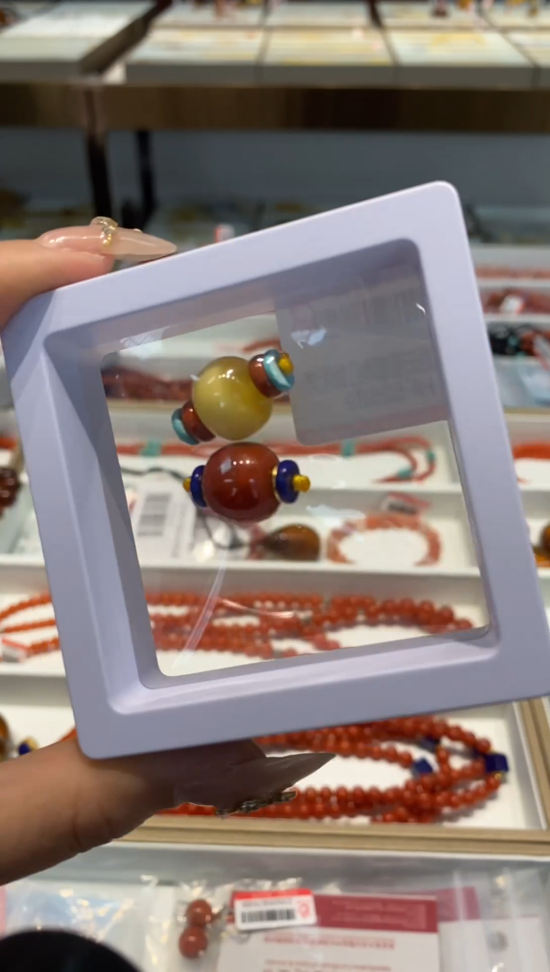 【闪购商品】琥珀颈饰未镶嵌挂件