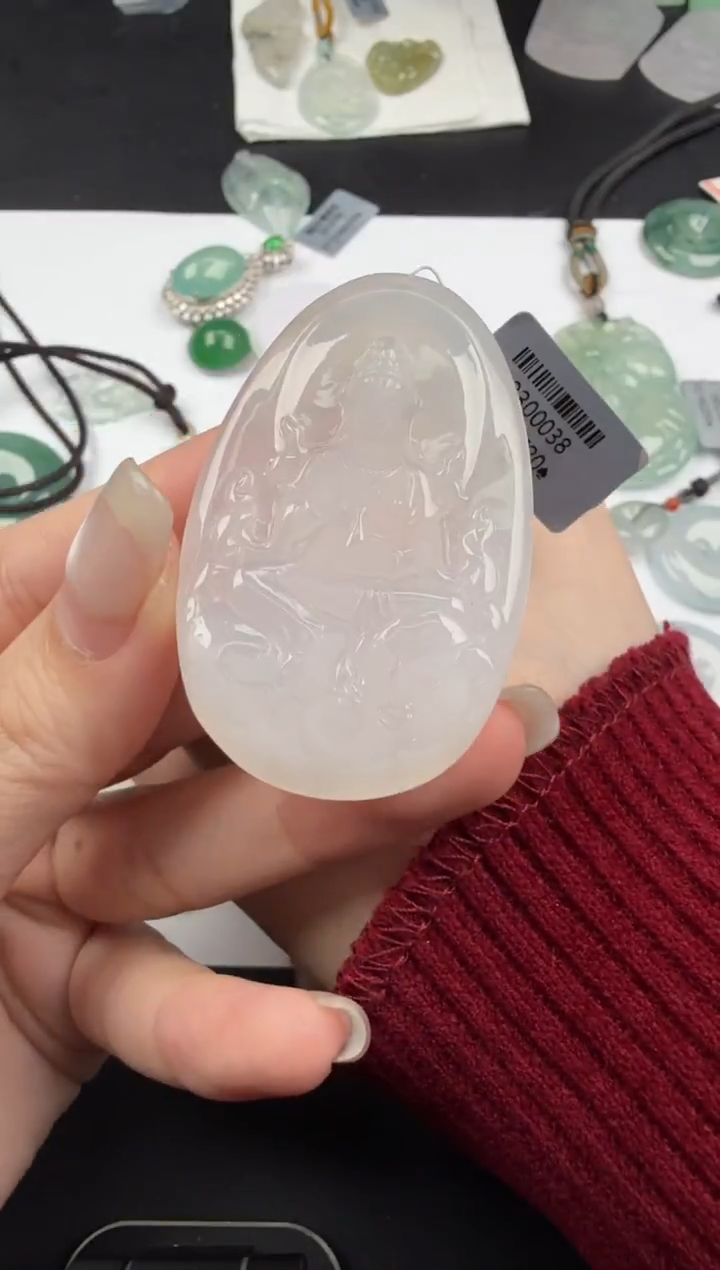 吊坠(不含链)未镶嵌翡翠-193翡翠饰品