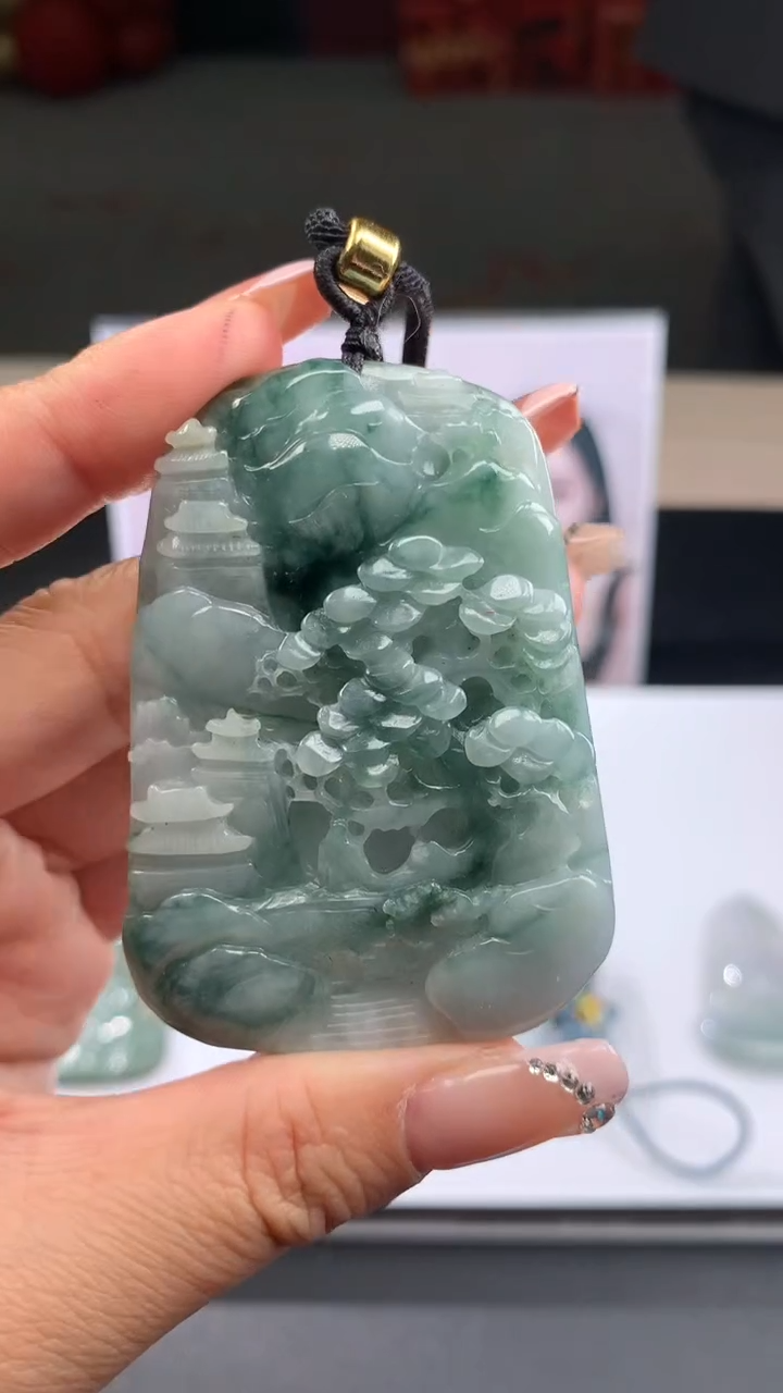 【闪购商品】定制翡翠未镶嵌不退不换CMH1件-A
