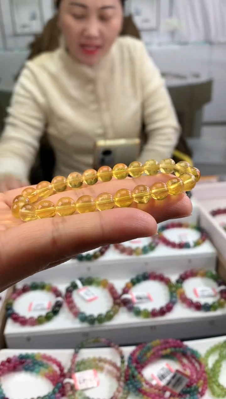 【闪购商品】萤石手串未镶嵌 多样性发一条