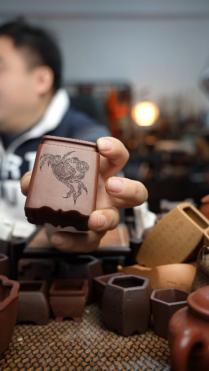 紫砂花盆R****1長木軒精品紫砂