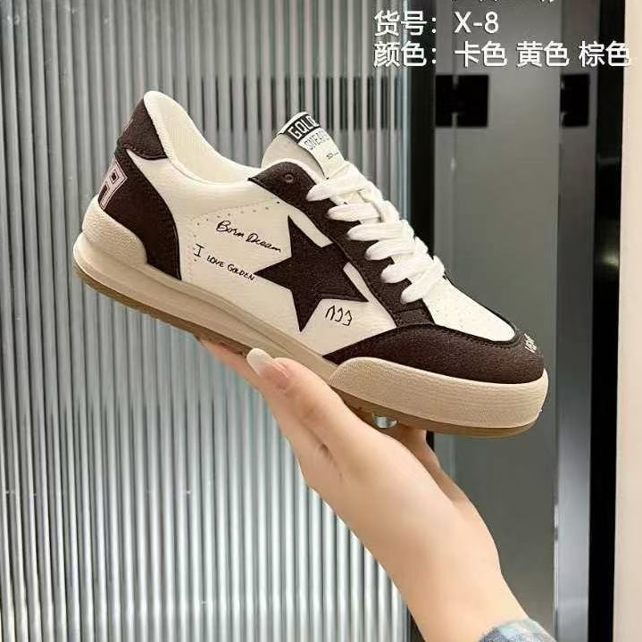 X-8  时尚休闲鞋软底轻便不累脚的女鞋休闲鞋加绒百搭厚底