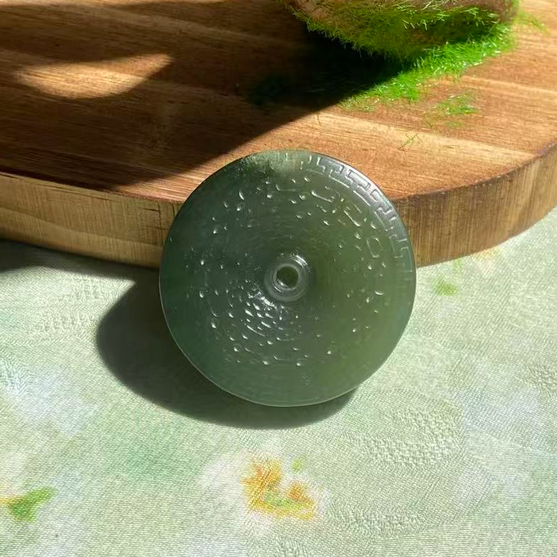 和田玉平安扣S025