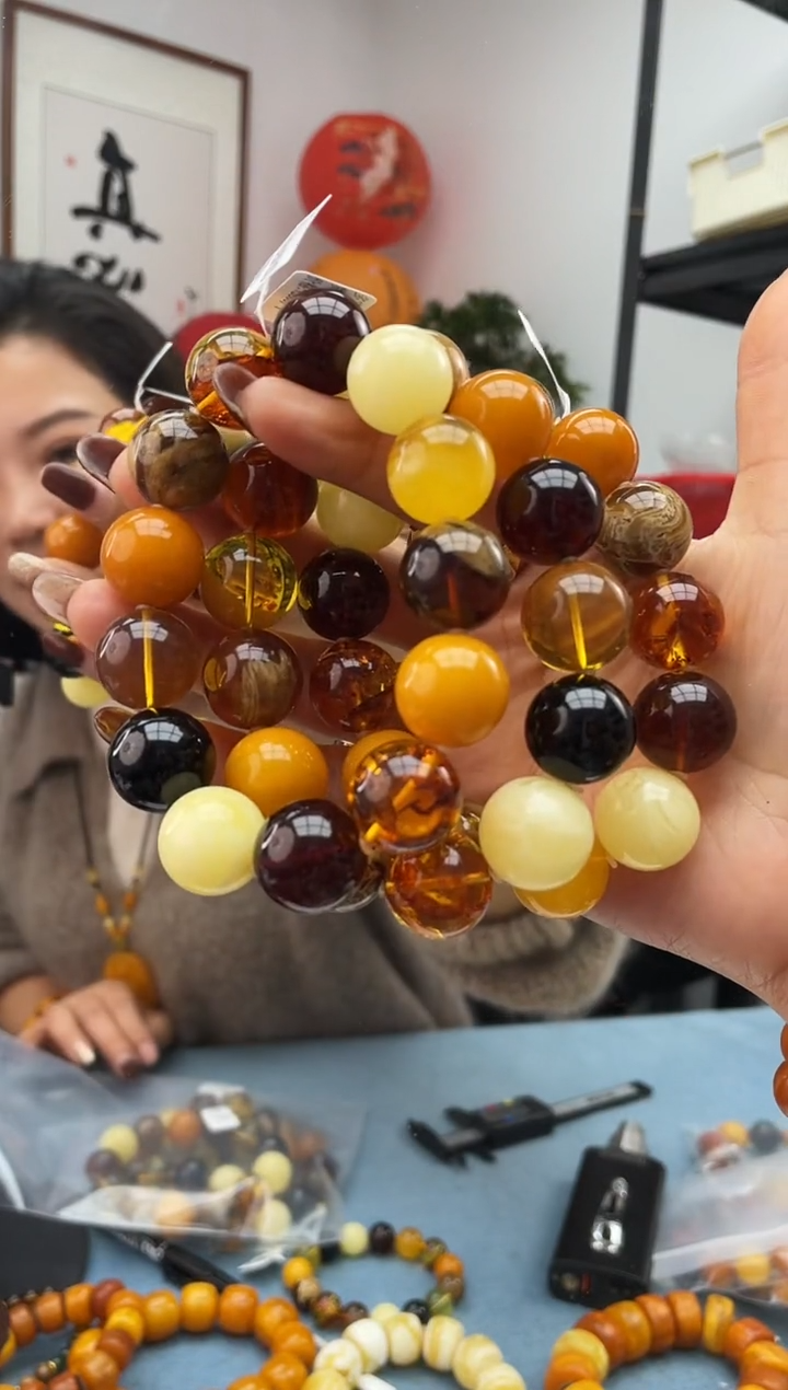 【闪购商品】琥珀珠宝奇石未镶嵌39多样性发一