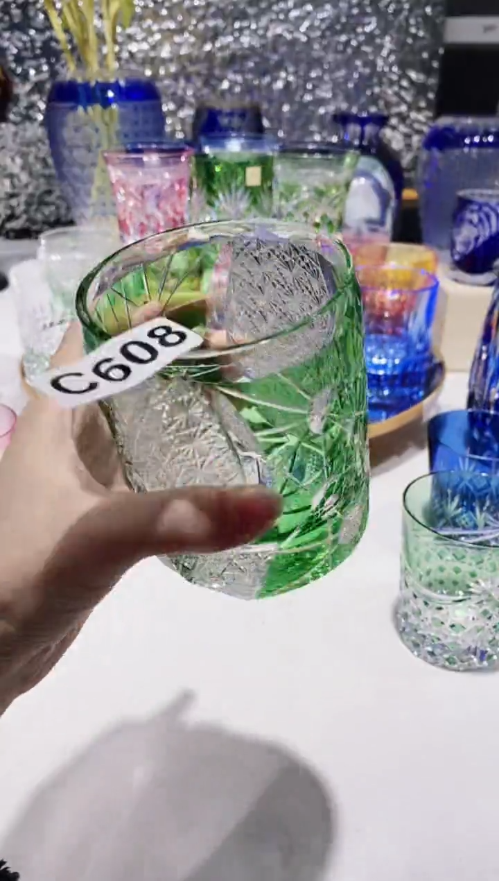 【闪购商品】水晶玻璃无手柄款608