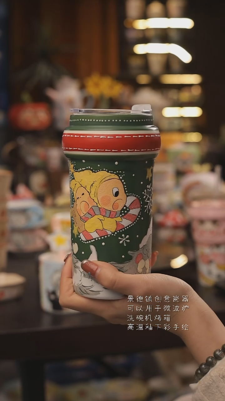 景德镇釉下彩绘设计师款式陶瓷