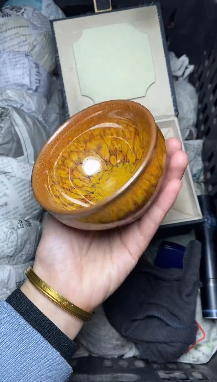 【闪购商品】茶盏金鹧鸪 将军 盏三疯建盏茶器