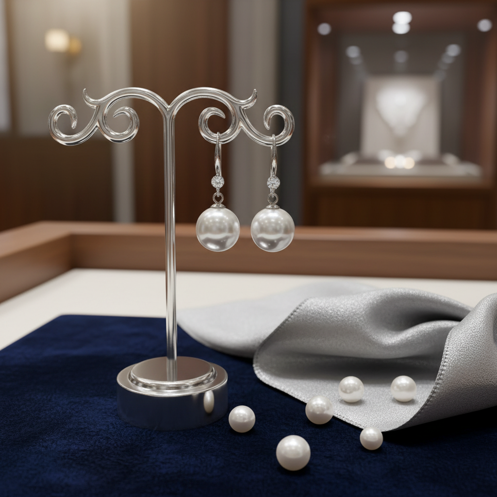 铜合金耳饰 T08  T11耳坠女原创设计耳饰耳扣白色经典金耳钉轻奢