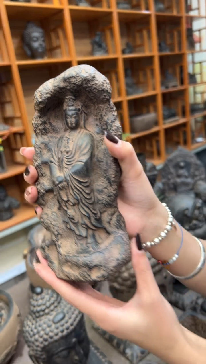 陶土【火山泥】普慈观音